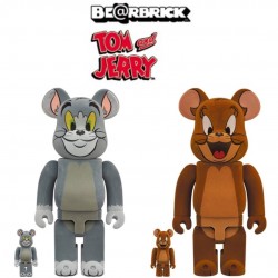 湯姆貓與傑利鼠 Tom & Jerry 植絨版 100% + 400% 