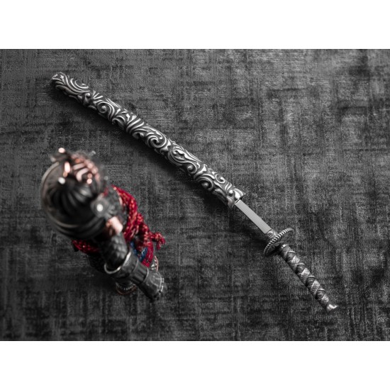 MONTEGRAPPA 萬特佳 SAMURAI WARRIOR 武士系列 – 侍 全球限量177支 純銀 18K鋼筆