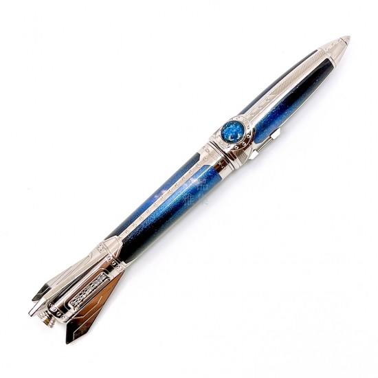 法國 S.T. DUPONT 都彭 SPACE ODYSSEY 頂級系列 限量 太空漫遊 18K 火箭鋼筆